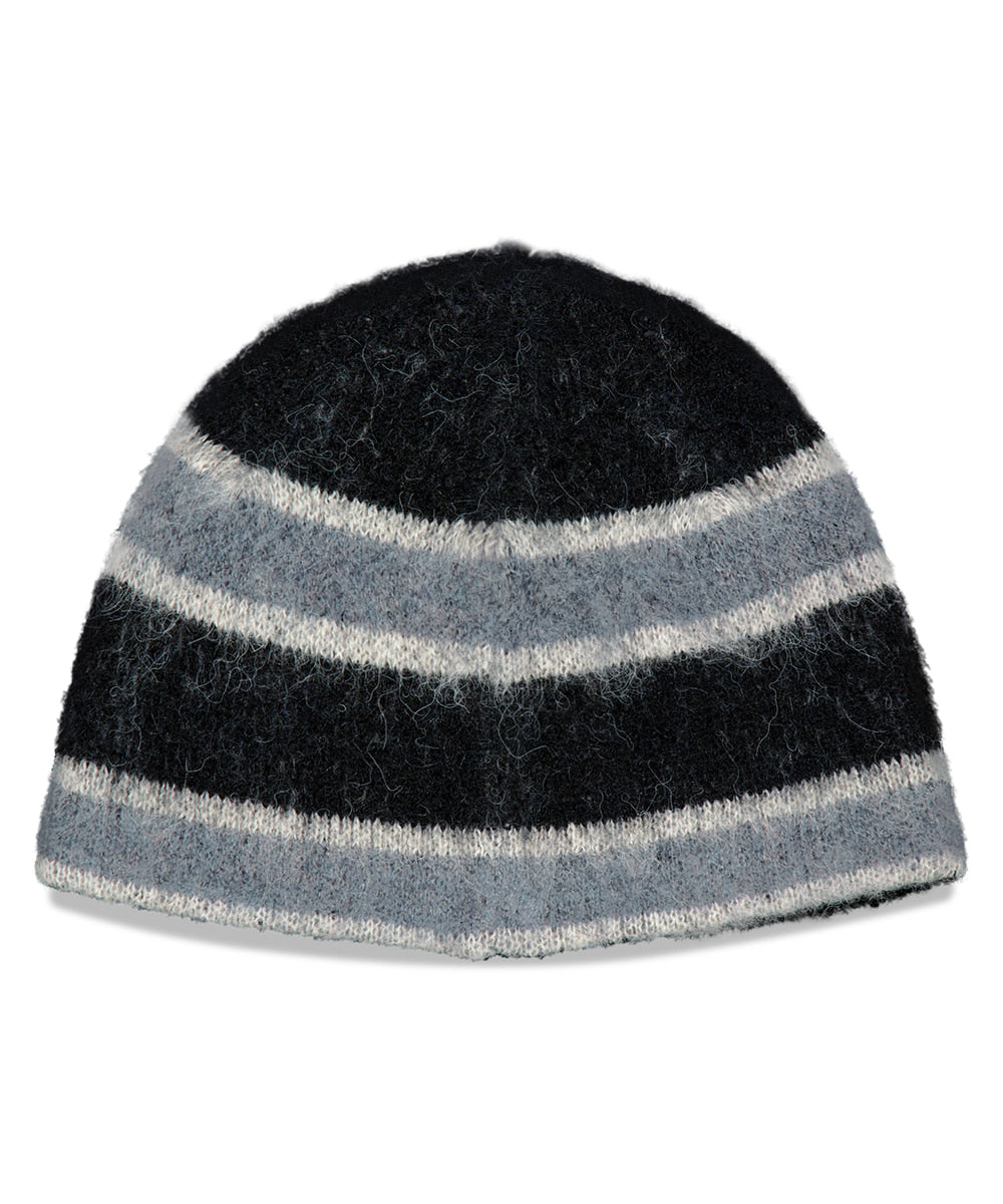 Mahagrid Hairy Stripe Beanie