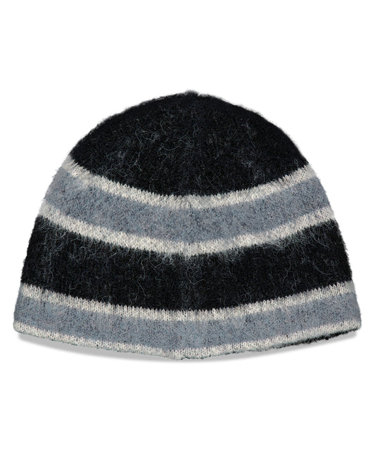 Mahagrid Hairy Stripe Beanie