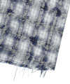 Mahagrid Bleached Raw-Cut Check Shirt