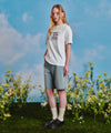 Marithé François Girbaud [MARITHE_DISNEY] MICKEY_W BERMUDA DENIM PANTS light blue