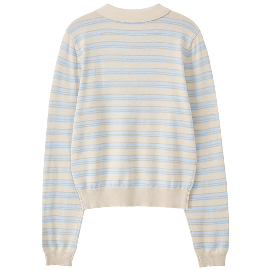 Bitter Cells Lolly Stripe Collar Knit