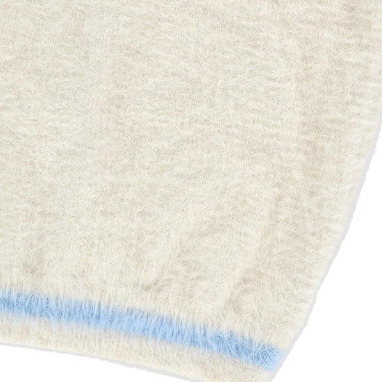 Mahagrid Hairy Collar Knit