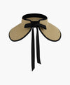 Marithé François Girbaud CIRCLE LOGO WIDE SUN VISOR