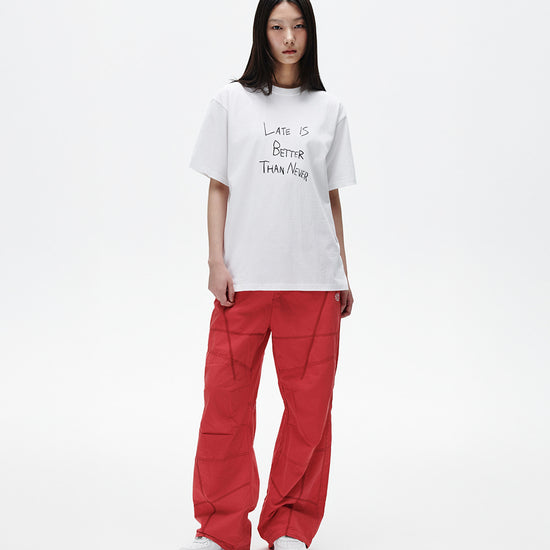 Mahagrid Grunge Doodle Tee White