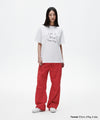 Mahagrid Grunge Doodle Tee White