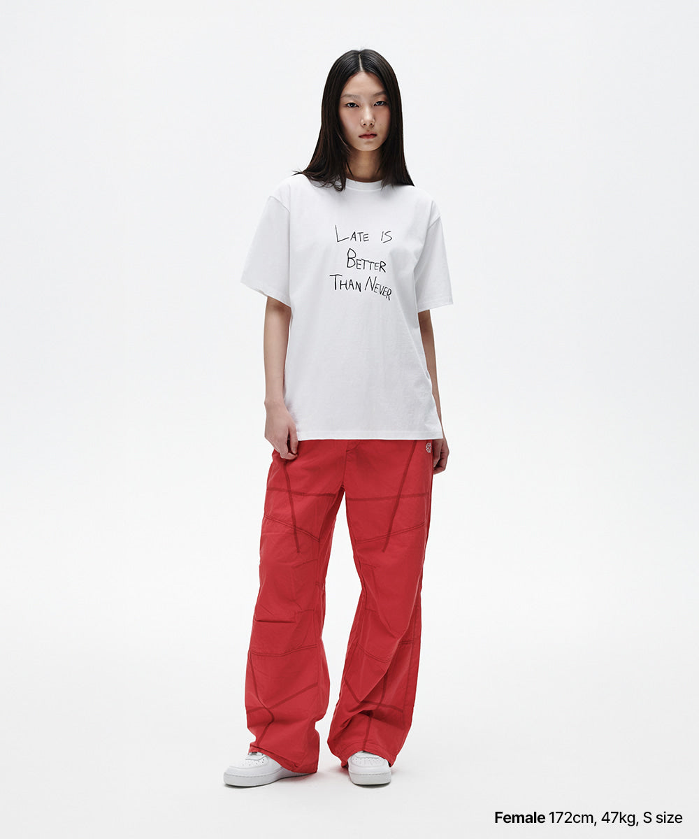 Mahagrid Grunge Doodle Tee White