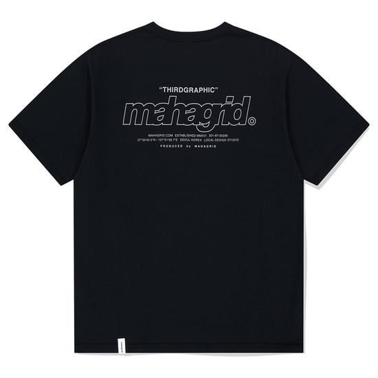 Mahagrid Back Third Logo Tee