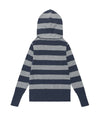 Cavish W U Neck Striped Star Knit Hoodie