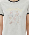 Marithé François Girbaud W PARIS GRAPHIC RINGER TEE
