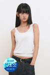 General Idea WOMAN Temperature Cut U-Neck Knit Sleeveless