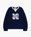 Marithé François Girbaud Kids Bold Logo Sweatshirt