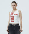 Mahagrid Rise Crack Tank Top