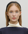 Marithé François Girbaud Circle Logo Satin Hair Band