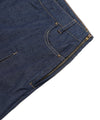 Nice Ghost Club Denim Pleats Panel Layered Skirt Pants