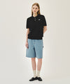 Marithé François Girbaud W CARPENTER DENIM SHORTS