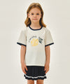 Marithé François Girbaud Kids Citron Ringer Tee