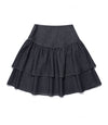 Nice Ghost Club Lowrise Shirring Denim Skirt