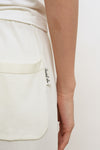 General Idea WOMAN Temperature Cut Cool Semi Wide Knit Pants [IVORY]