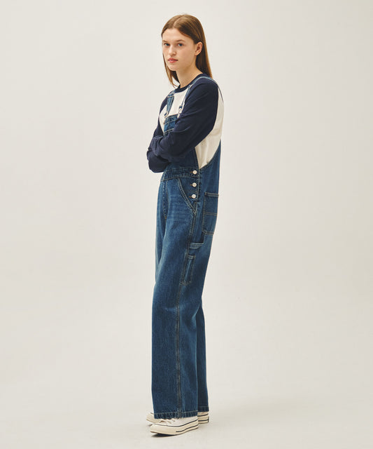 Marithé François Girbaud Denim Overall Pants