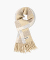 Marithé François Girbaud Fuzzy Check Knit Muffler