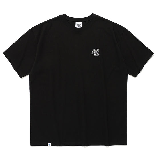 Cavish Gothic Seller Embroidered Logo Short Sleeve Tee