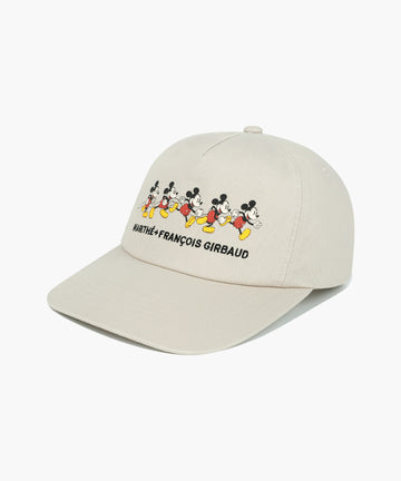 Marithé François Girbaud [MARITHE_DISNEY] MICKEY_GRAPHIC 5 PANEL CAP light beige