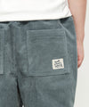 Marithé François Girbaud Kids Eiffel Label Corduroy Straight Pants Brown
