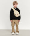 Marithé François Girbaud Kids 2-Way Sling Bag in Beige