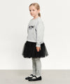Marithé François Girbaud Kids W Ribbon Tutu Skirt Black