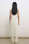 General Idea WOMAN Temperature-Cut Cool U-Neck Maxi Knit Dress [IVORY]