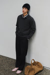 General Idea MAN Classic Single Pleat Wide Slacks