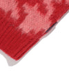 Nice Ghost Club Houndstooth Devil Rose Knit