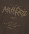 Mahagrid Slash Logo Pigment Zip Up Hoodie