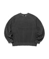 Nice Ghost Club Logo Pigment Sweatshirts [Charcoal]