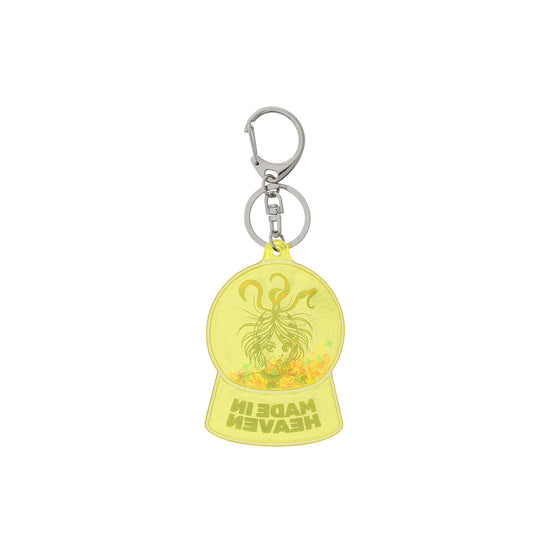 Nice Ghost Club Ghost Angel Snowball Key Chain [Yellow]