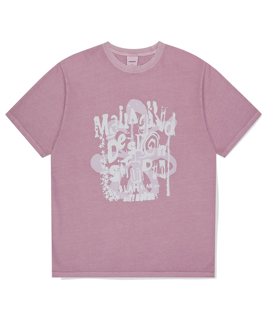 Mahagrid Flower Star Pigment Tee