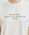 Marithé François Girbaud Marithé SPORT LETTERING LOGO TEE