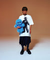 Nice Ghost Club Blue Boy Big Big Tee [White]