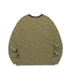 Nice Ghost Club Stripe 3Star Long Sleeve Tee [Green]
