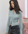 Bitter Cells Essential Shirring Slim Fit Shirt