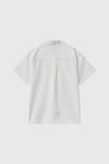 General Idea WOMAN Seersucker Collar Half Shirt