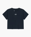Marithé François Girbaud Marithé SPORT W CLASSIC LOGO CROP TEE navy