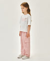 Marithé François Girbaud Kids Lettering Logo Cargo Pants