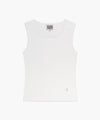Marithé François Girbaud W LACE DETAIL SLEEVELESS
