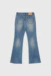 General Idea WOMAN Bootcut Washed Denim Pants