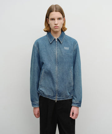 Marithé François Girbaud Denim Blouson Jacket