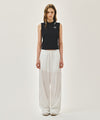 Marithé François Girbaud W SMALL CLASSIC LOGO PK COLLAR SLEEVELESS dot