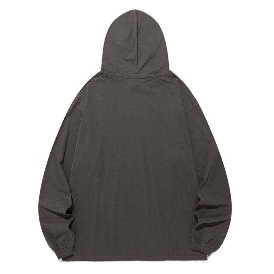 Nice Ghost Club Doodle Big Big Long Sleeve Hoodie