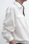 General Idea MAN Vintage Two Pocket Shirt [OFF WHITE]