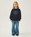 Marithé François Girbaud Kids Denim Applique Sweatshirt
